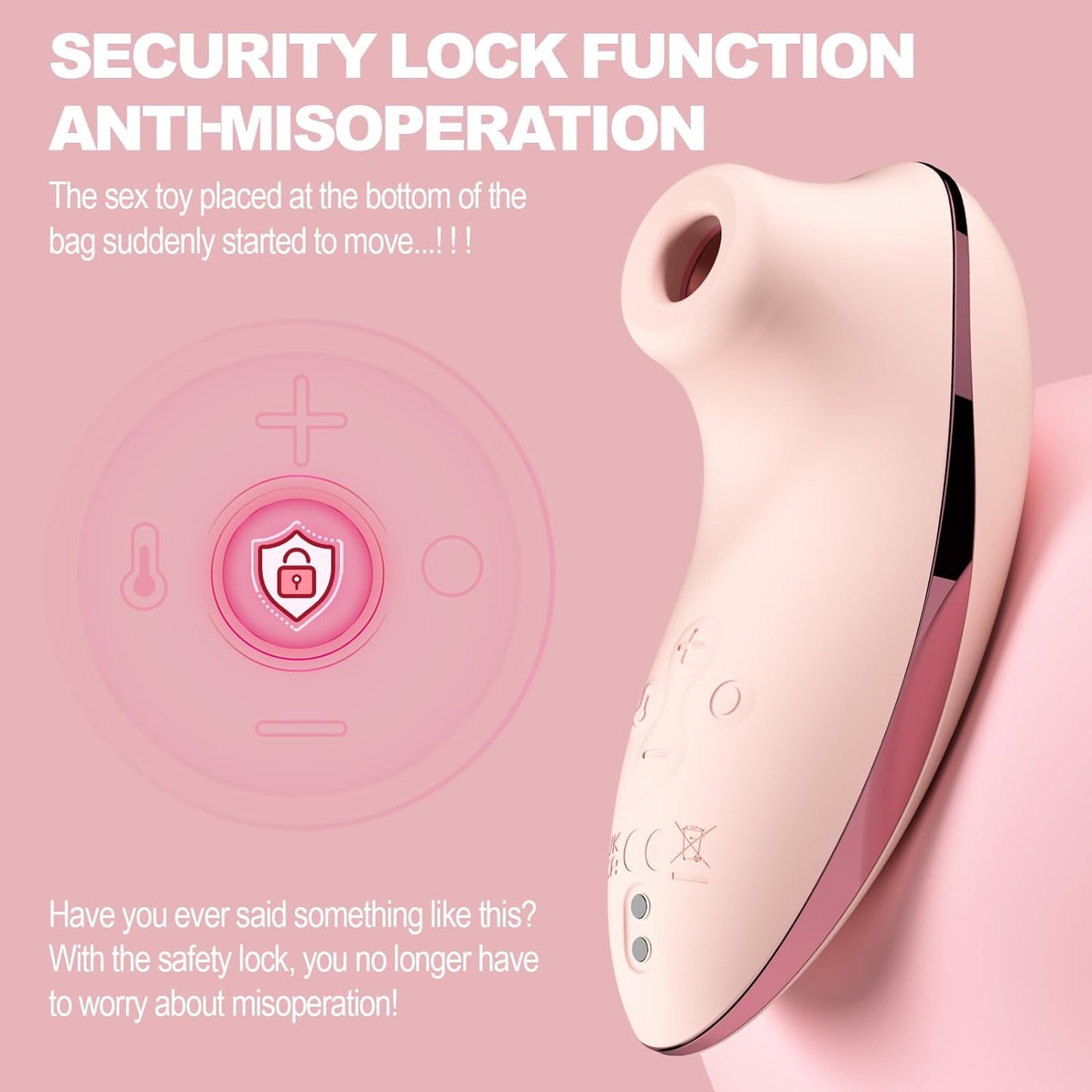 Clitoral Vibrator with Heating Pulse & APP Control