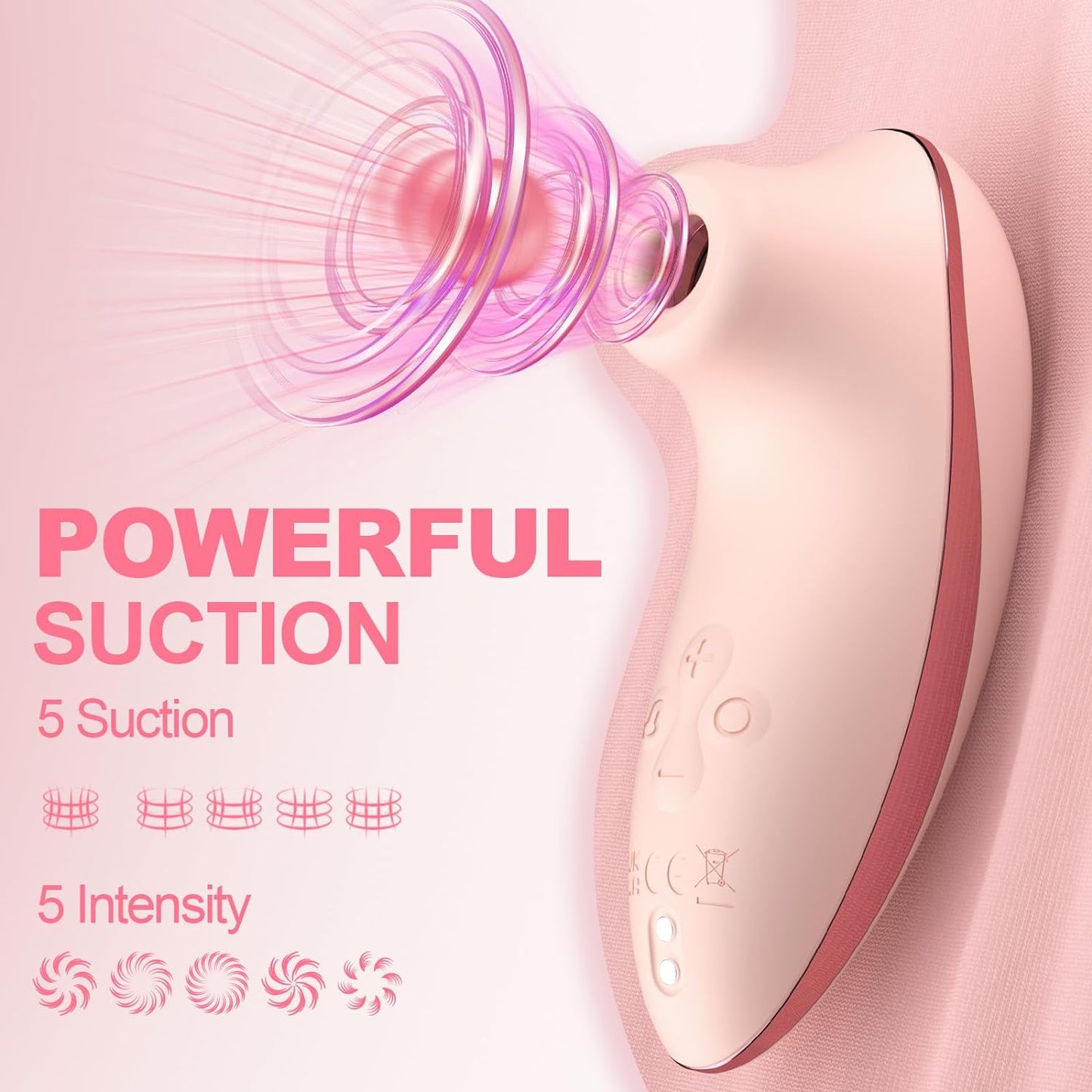 Clitoral Vibrator with Heating Pulse & APP Control