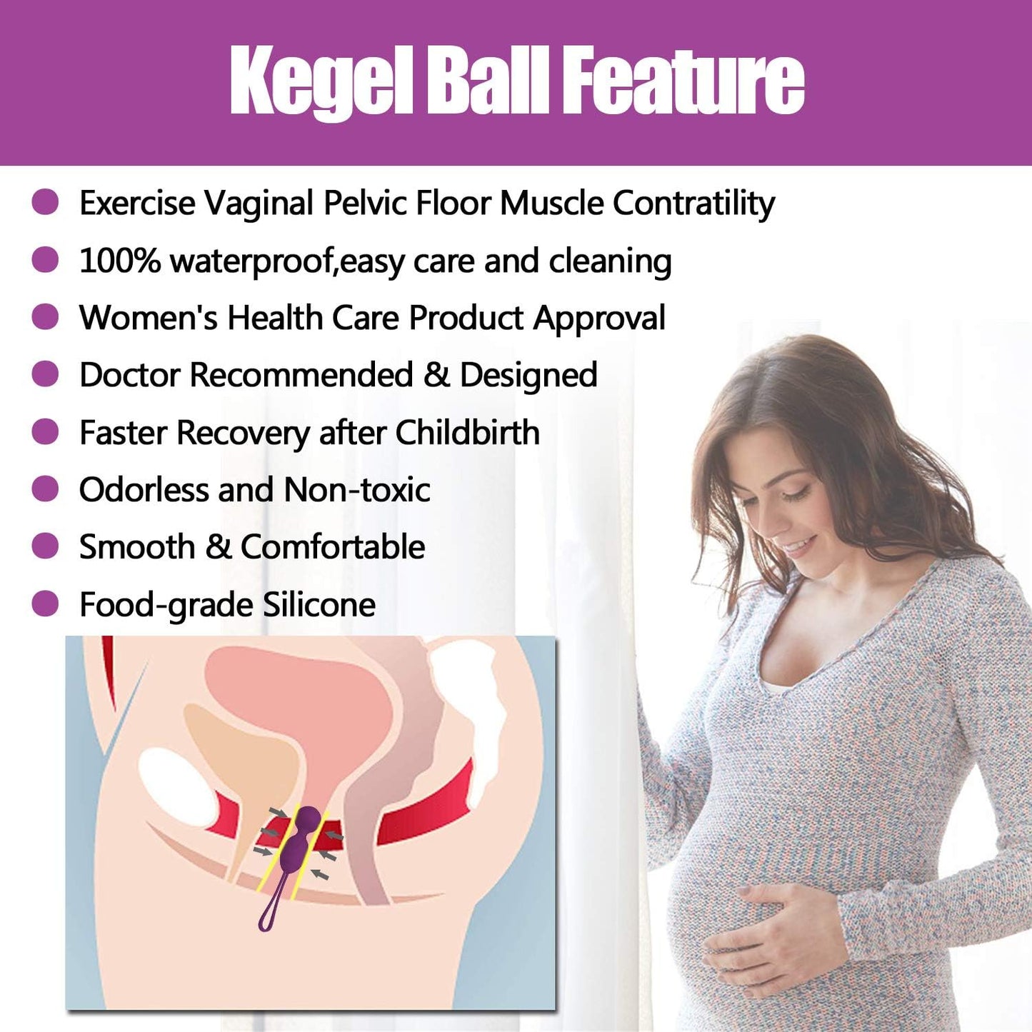 Kegel Ball for Tightening (3-Piece Set)