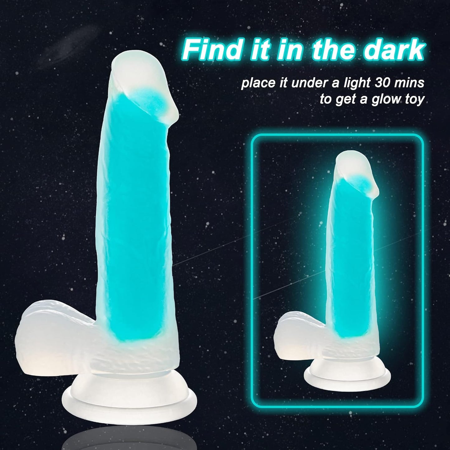 6.5 Inch Luminous with Suction Cup