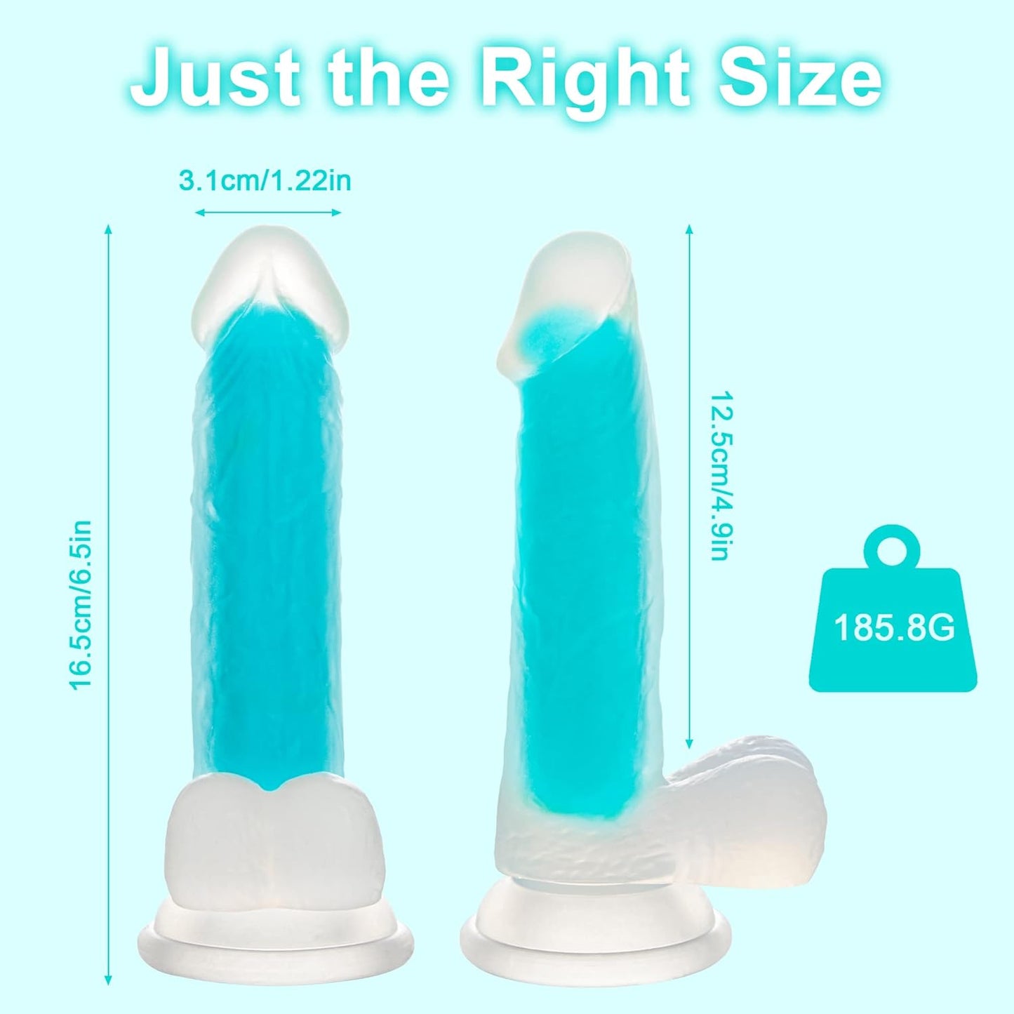 6.5 Inch Luminous with Suction Cup