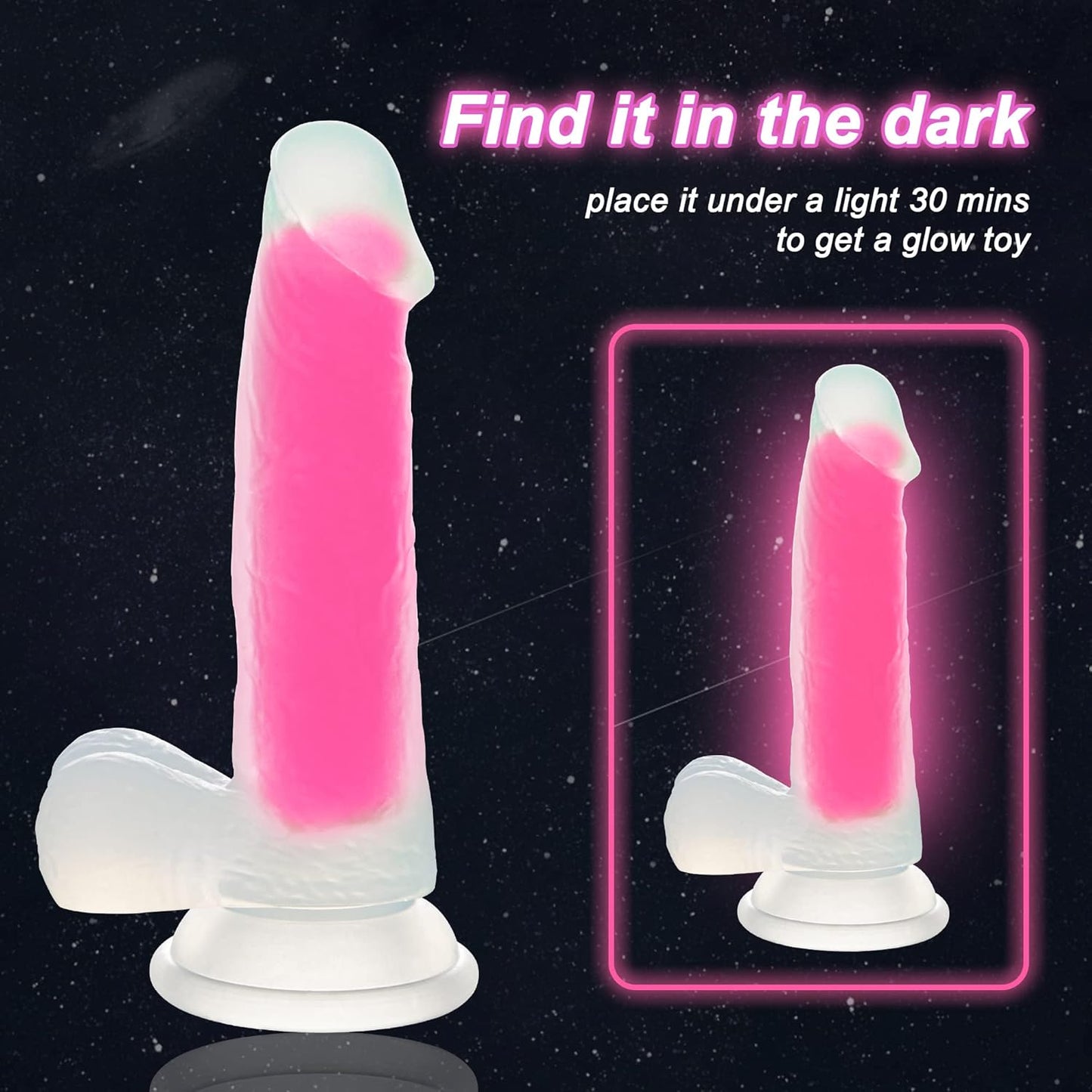 6.5 Inch Luminous with Suction Cup