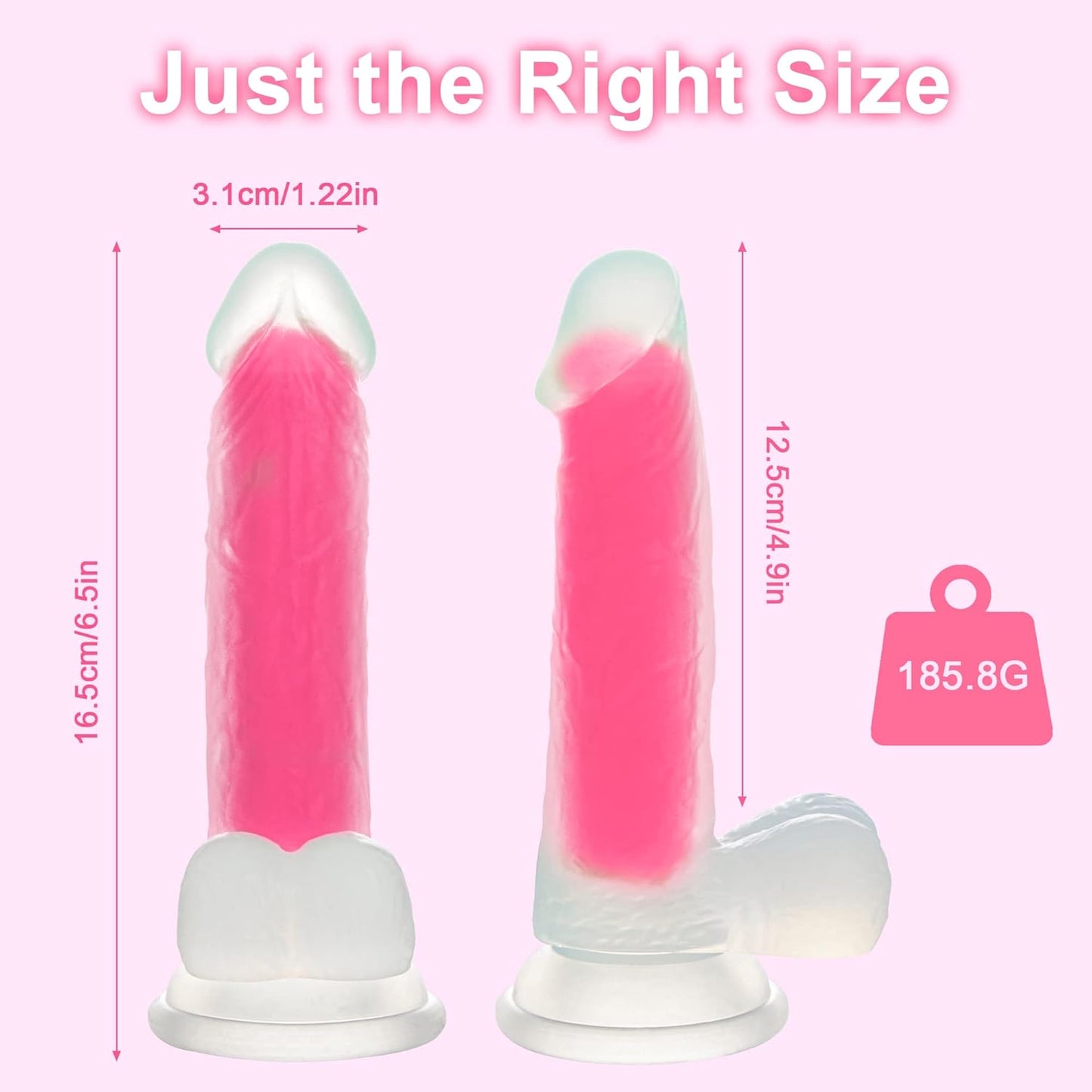 6.5 Inch Luminous with Suction Cup