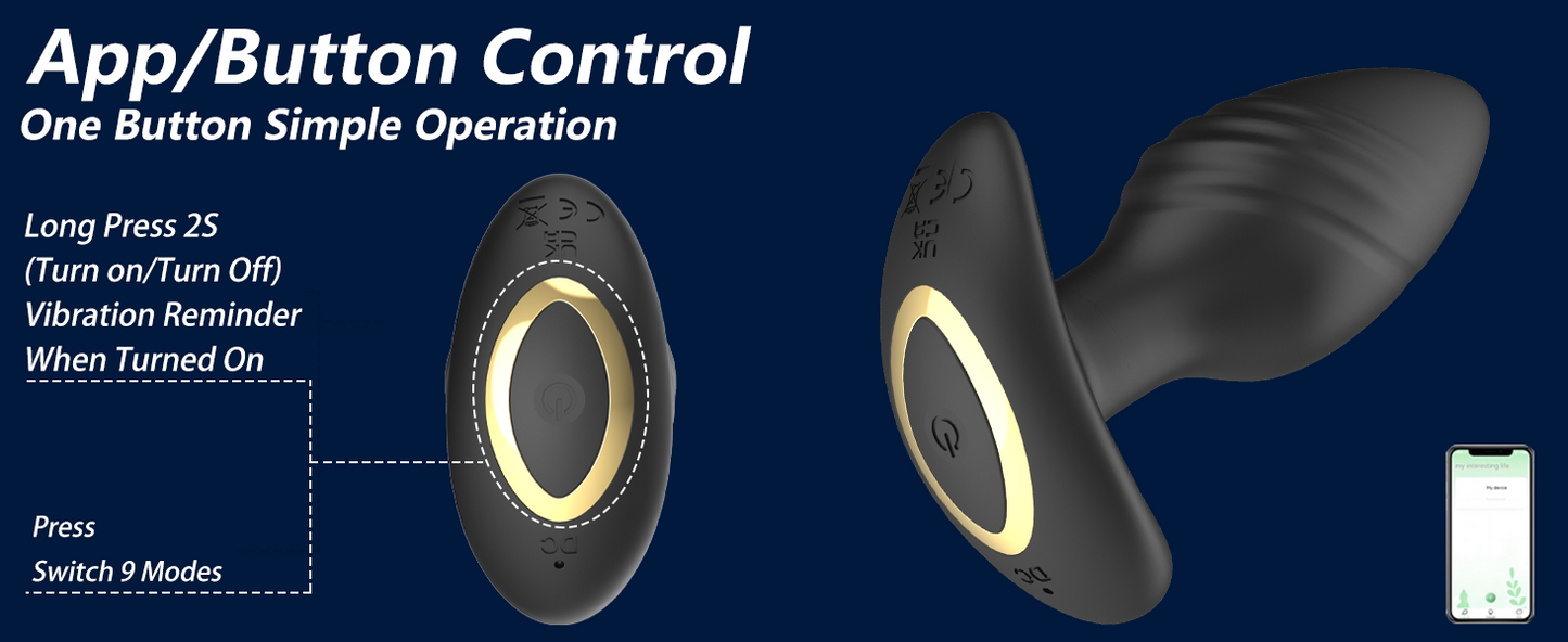 Anal Plug Vibrator