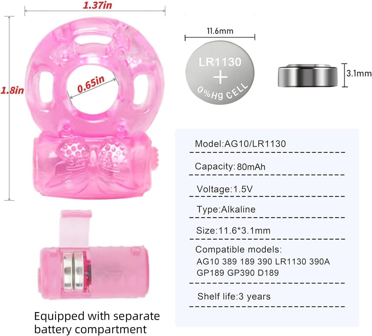 Disposable Vibrating Penis Ring