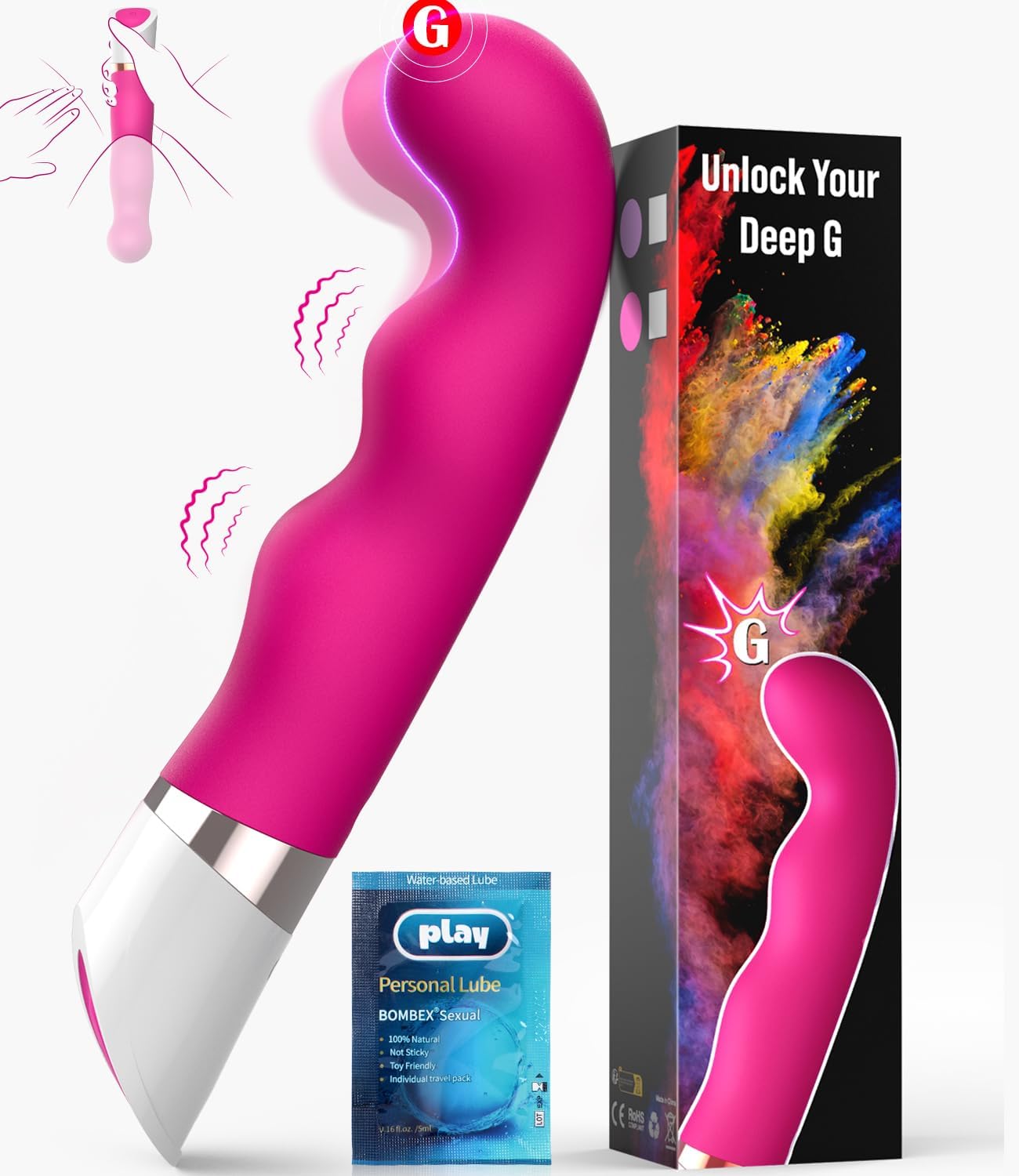 Curved G Spot Vibrator