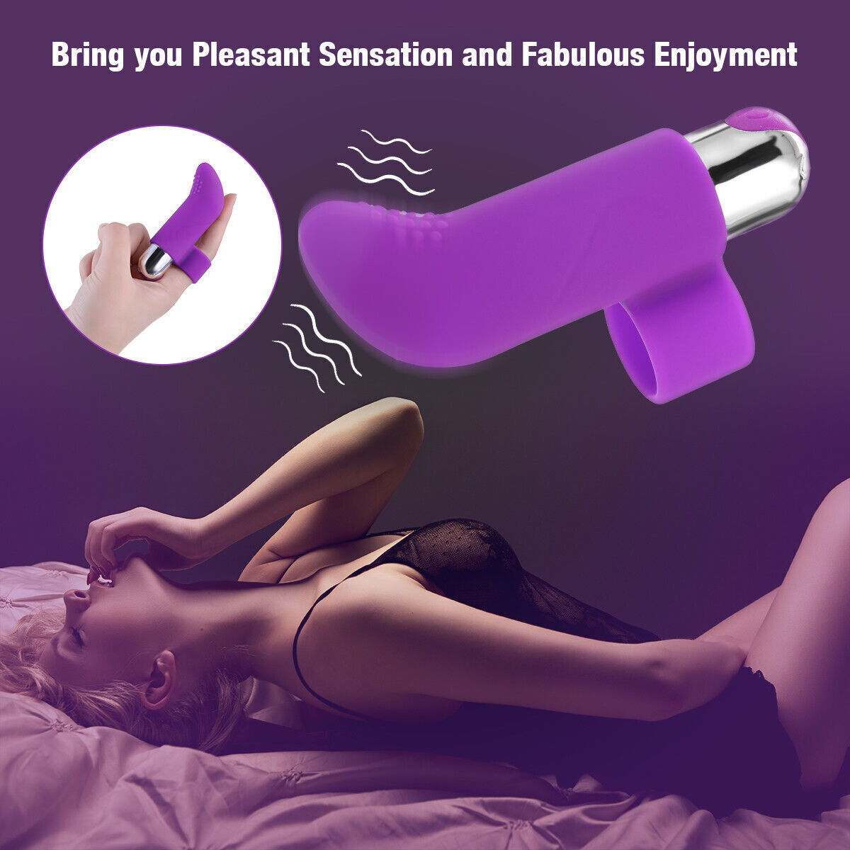 Rechargeable Finger Vibrator