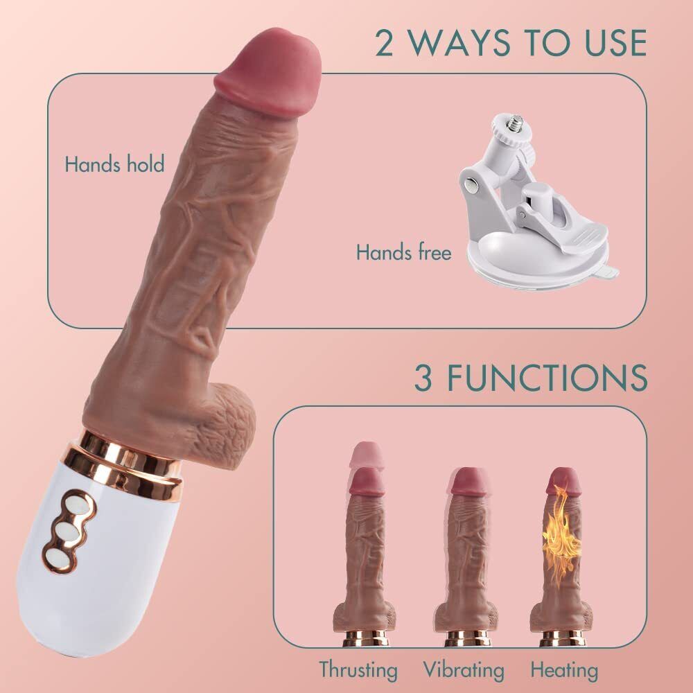 Sex Machine Automatic Thrusting Dildo