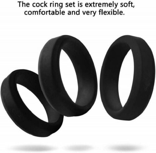 Silicone Penis Rings 6 Pack