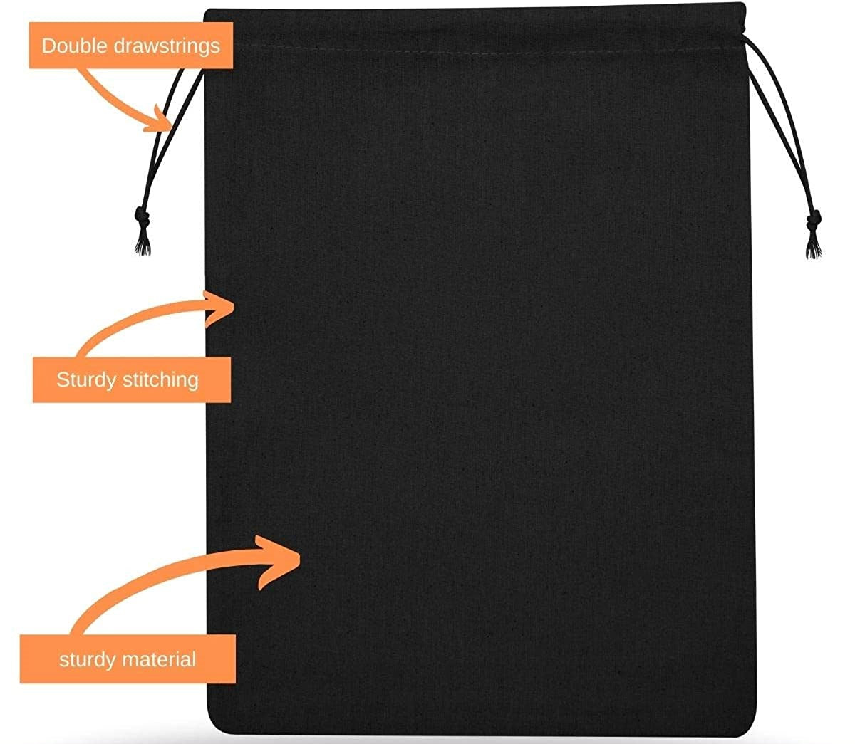 Cotton Storage Drawstring Storage Bag