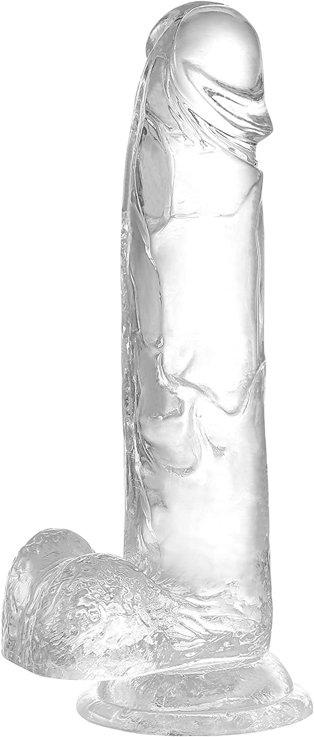 7.3 Inch Clear Dildo with Suction Cup
