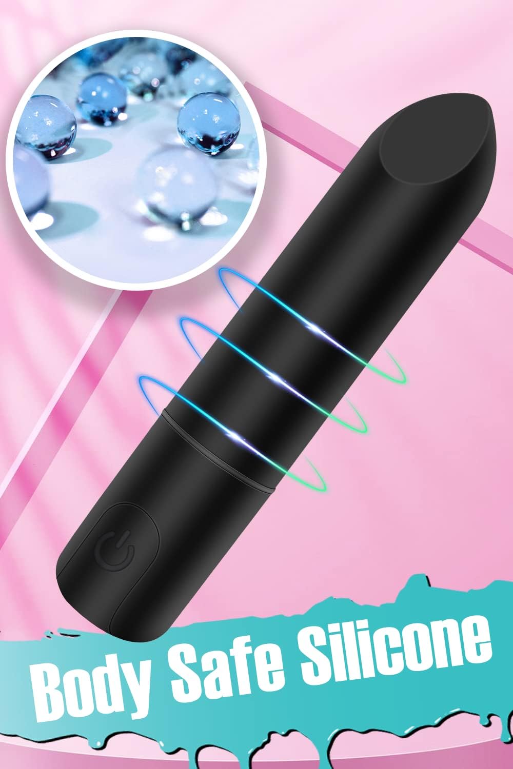 Secret Lover Bullet Vibrator with Angled Tip