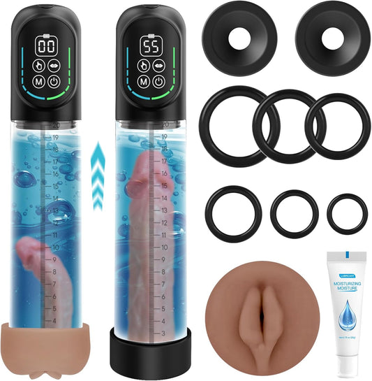 Electric Penis Pump with Pocket Pussy