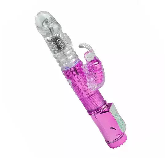 Passion Wave 12 Speeds Rotating and Thrusting Rabbit Vibrator