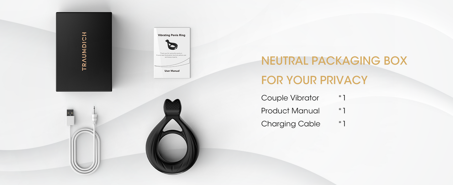 Traumdich Vibrating Cock Ring