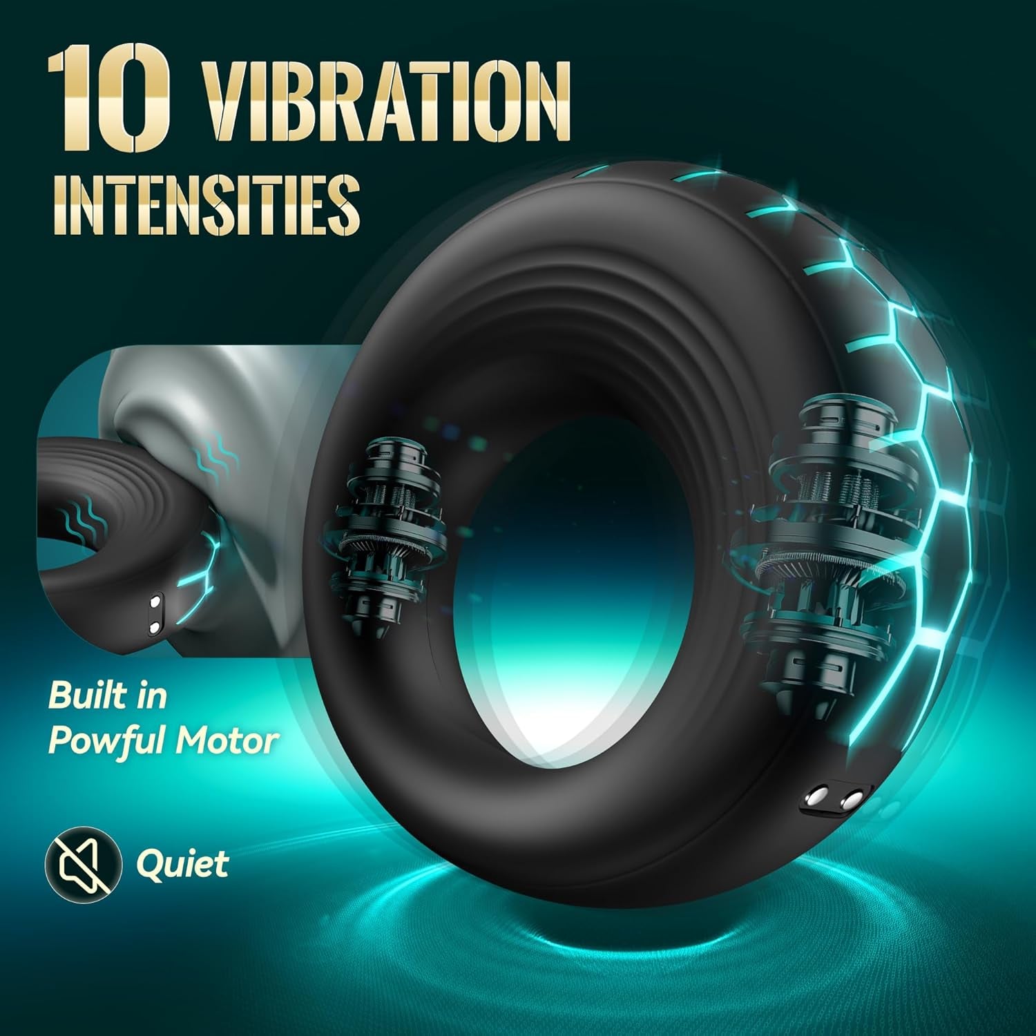 Vibrating Cock Ring Taboo KY Vibrating Cock Ring Taboo KY