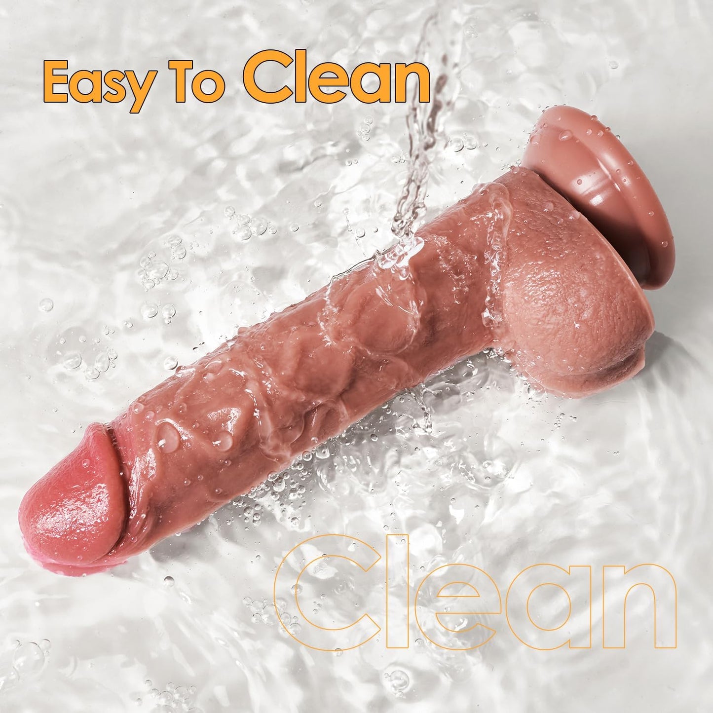 7.8 Inch Realistic Penis with Suction Cup