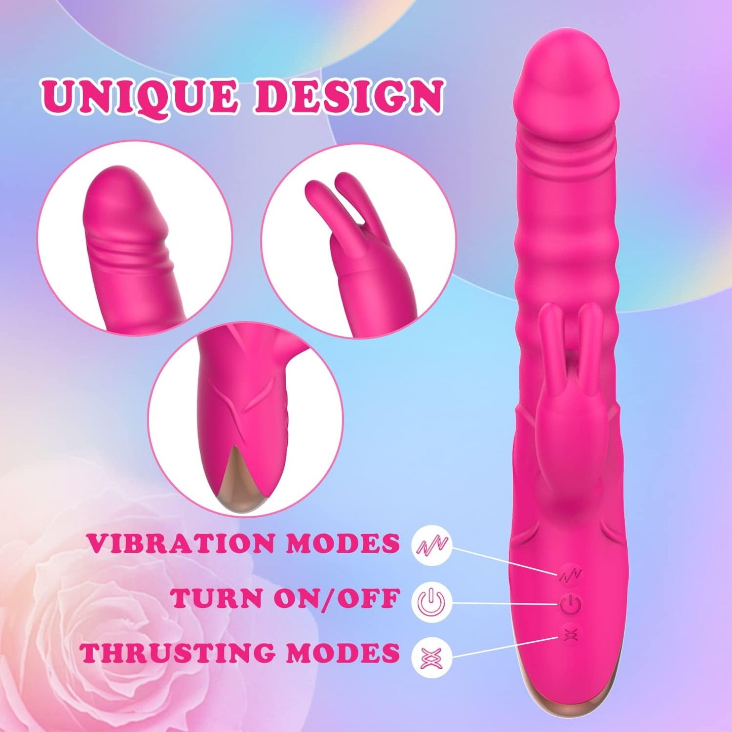 Thrusting Rabbit Vibrator