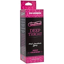 Doc Johnson GoodHead - Deep Throat Spray- Wild Cherry - 2 fl. oz.(59 ml)
