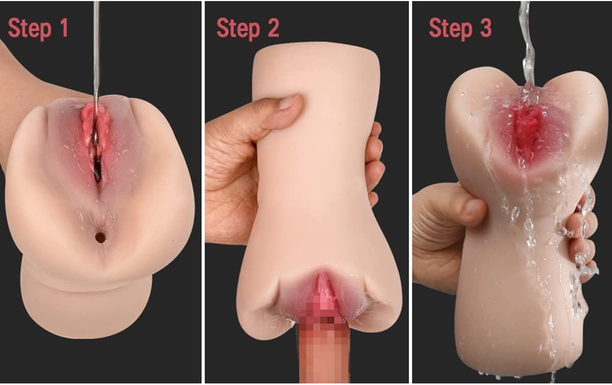 Male Masturbator Pocket Pussy - Pink