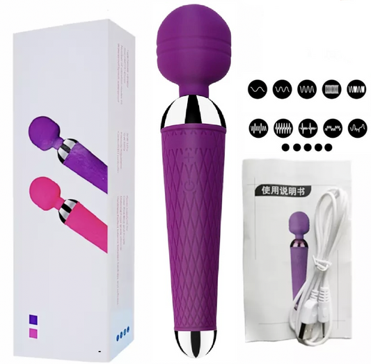 10 Speed Powerful Magic Wand Vibrator
